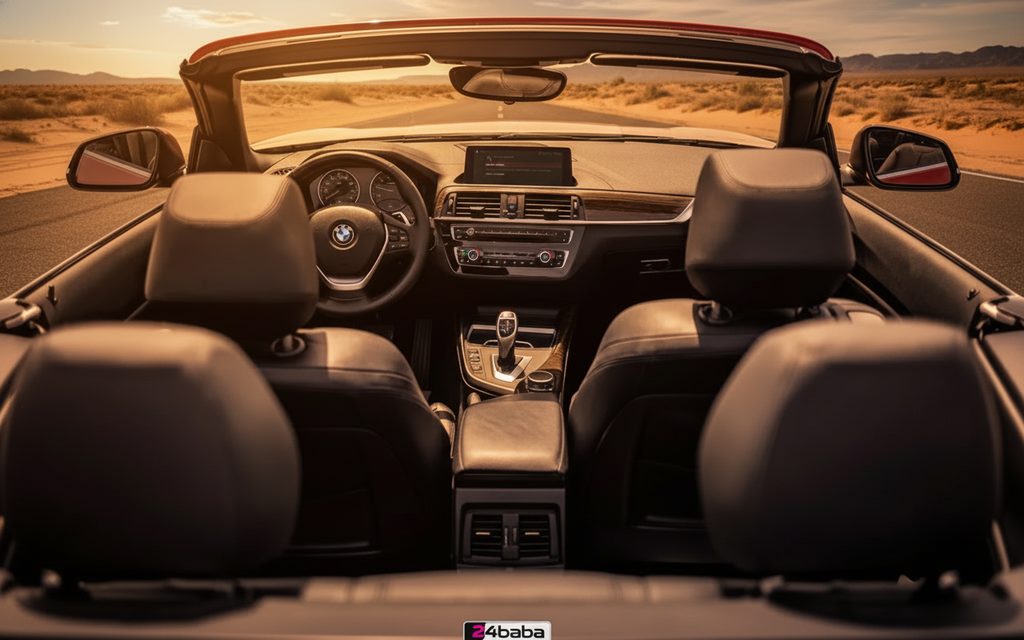 Bmw 230 2025 interior view showing trim