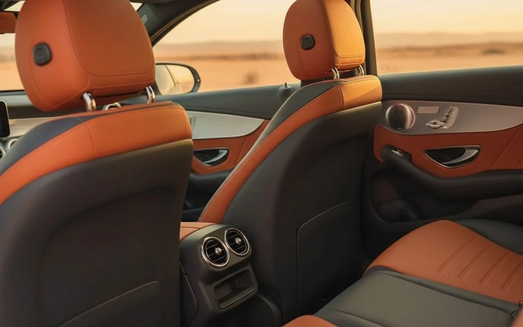 Mercedes Glc200 2025 leather seats and cabin