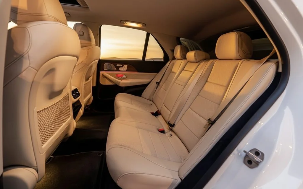 Mercedes Gle350 2022 leather seats and cabin