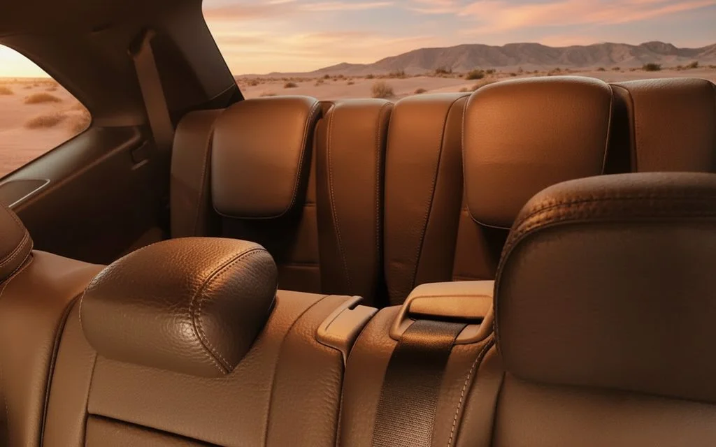 Mercedes Gls450 2022 leather seats and cabin