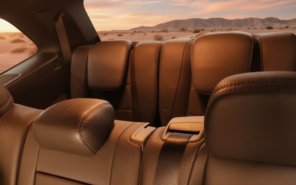 Mercedes Gls450 2022 leather seats and cabin