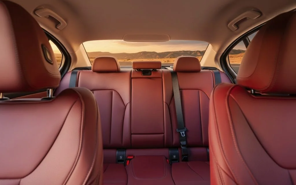 Bmw 318 2025 leather seats and cabin