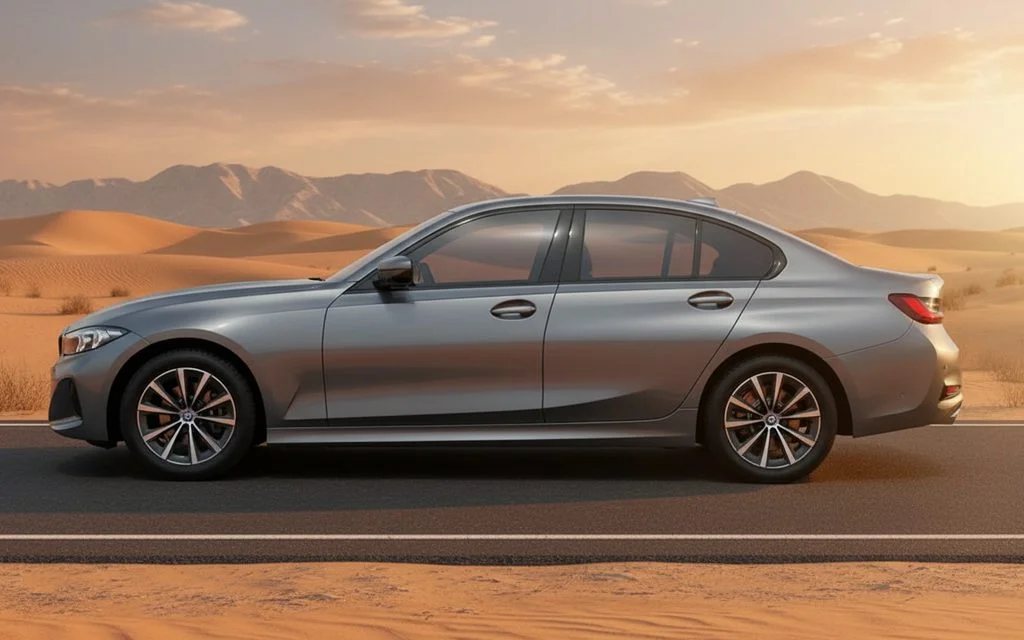 Bmw 318 2026 Grey side profile