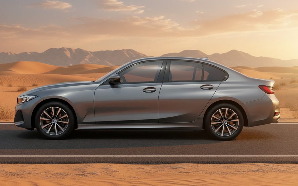 Bmw 318 2026 Grey side profile