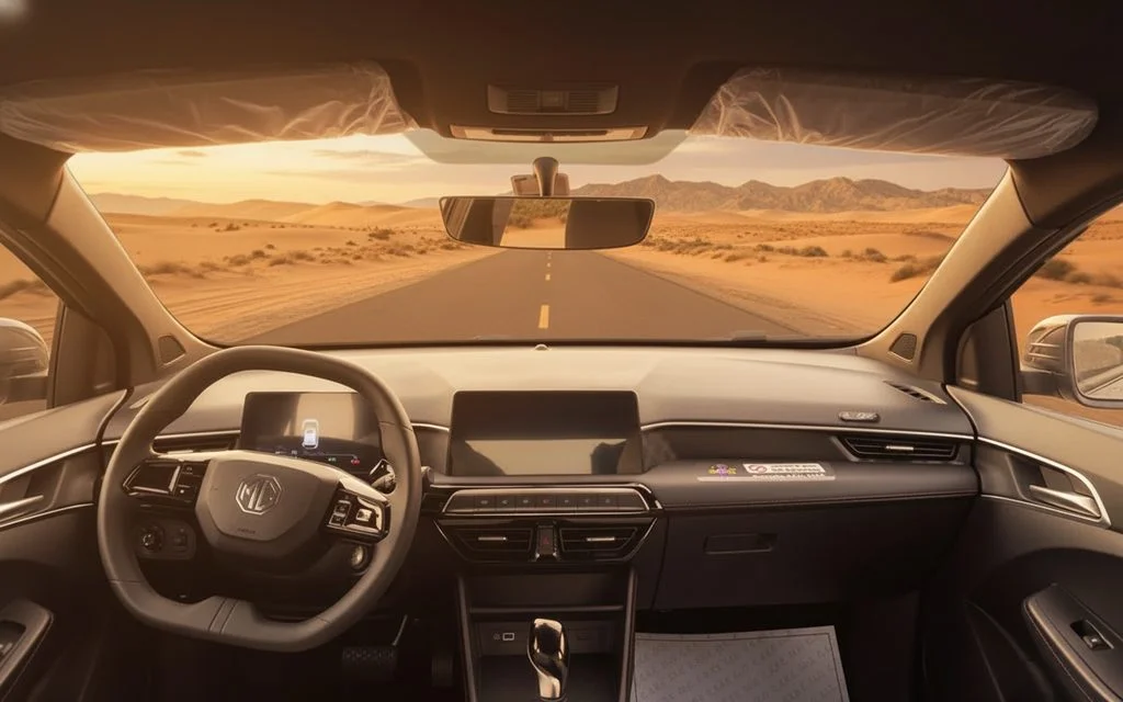 Mg 3 2025 interior view showing trim