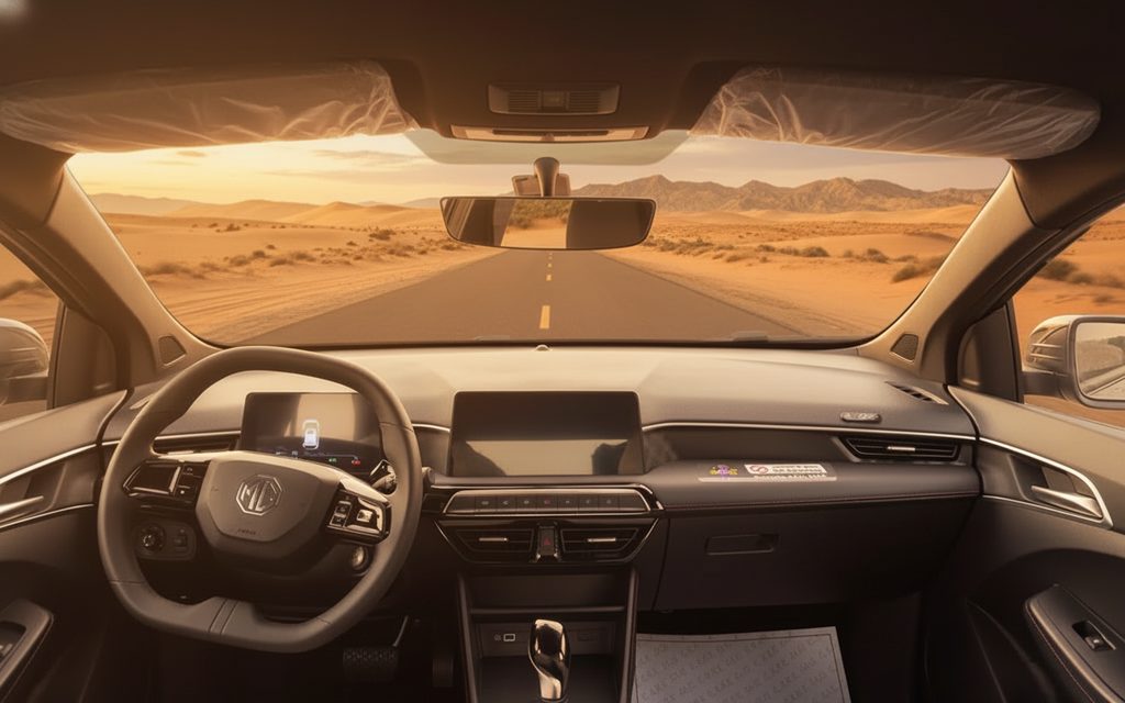 Mg 3 2025 interior view showing trim