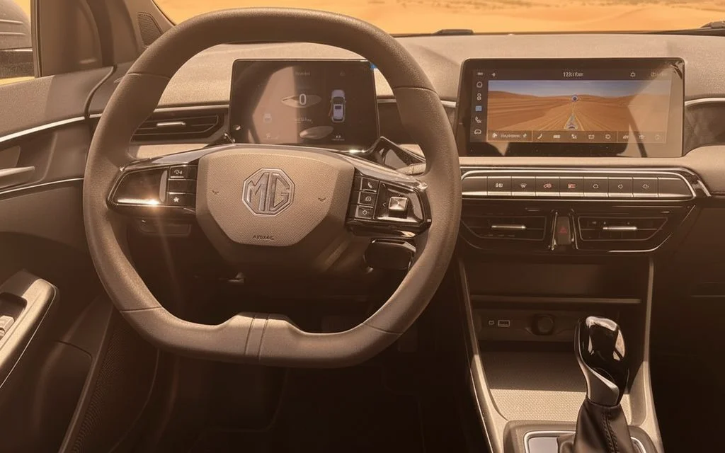 Mg 3 2024 interior view showing trim