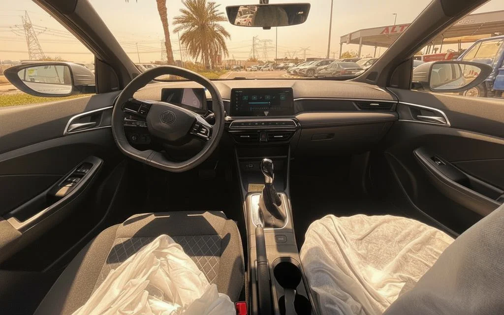 Mg 3 2025 interior view showing trim