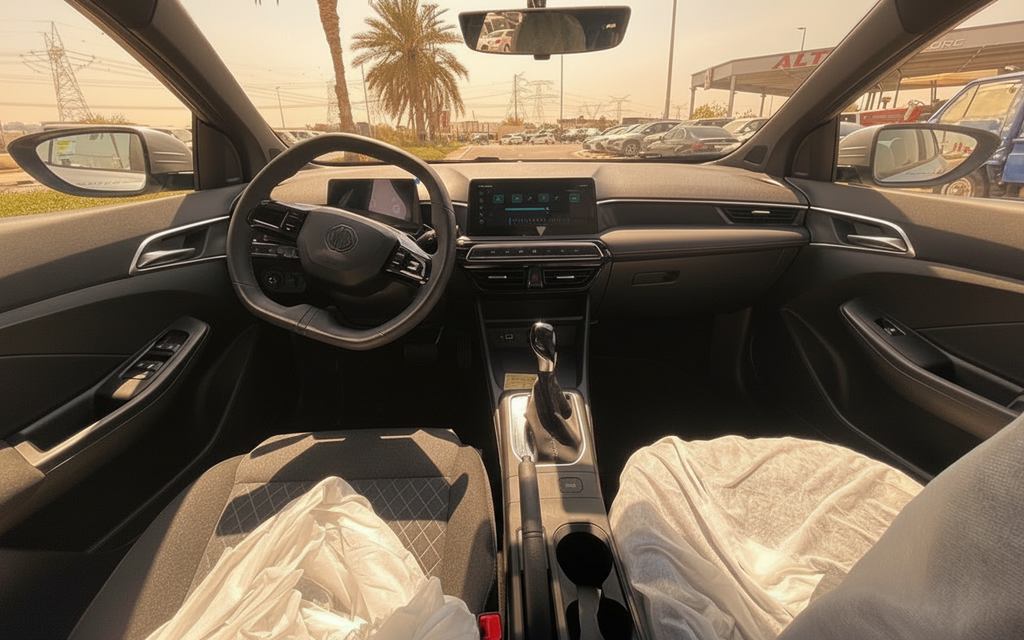 Mg 3 2025 interior view showing trim