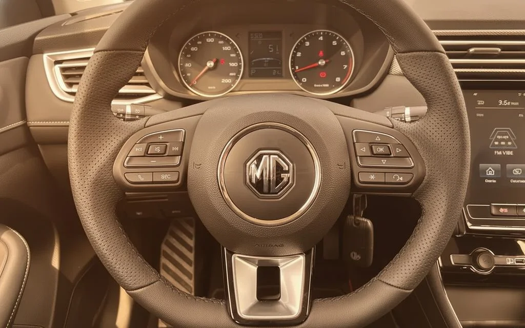 Mg 5 2025 interior view showing trim