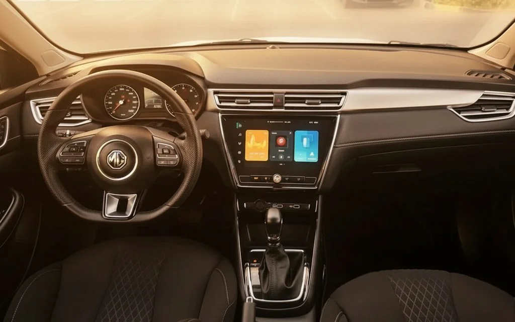 Mg 5 2025 interior view showing trim