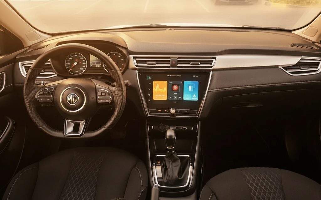 Mg 5 2025 interior view showing trim