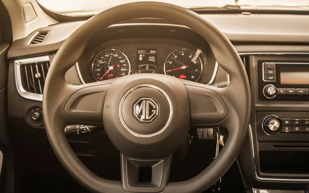 Mg Rx5 2024 interior view showing trim