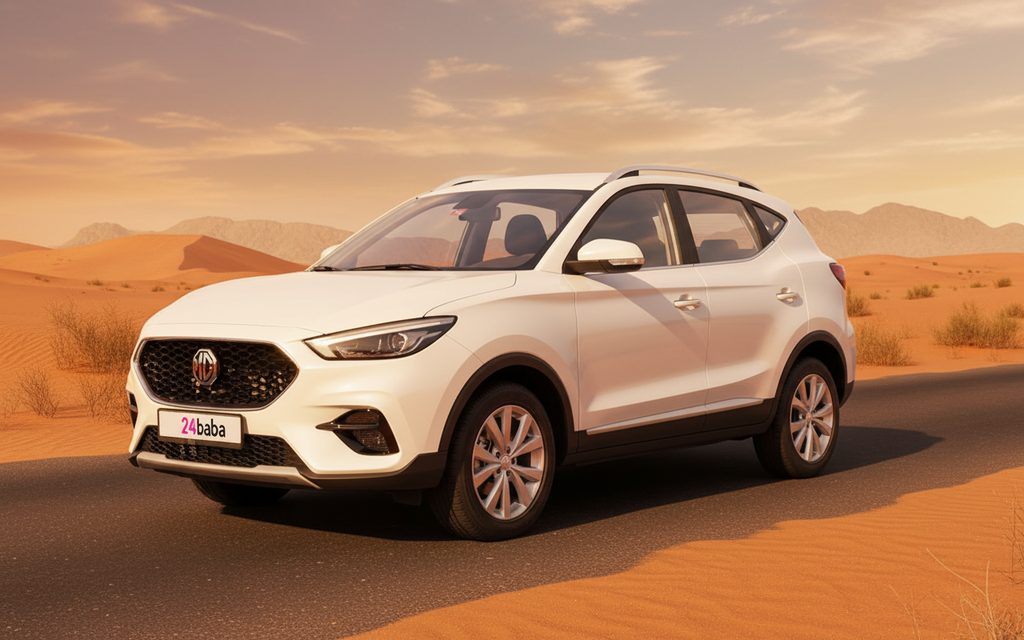 Mg Zs 2022 White cover image – rental in Dubai