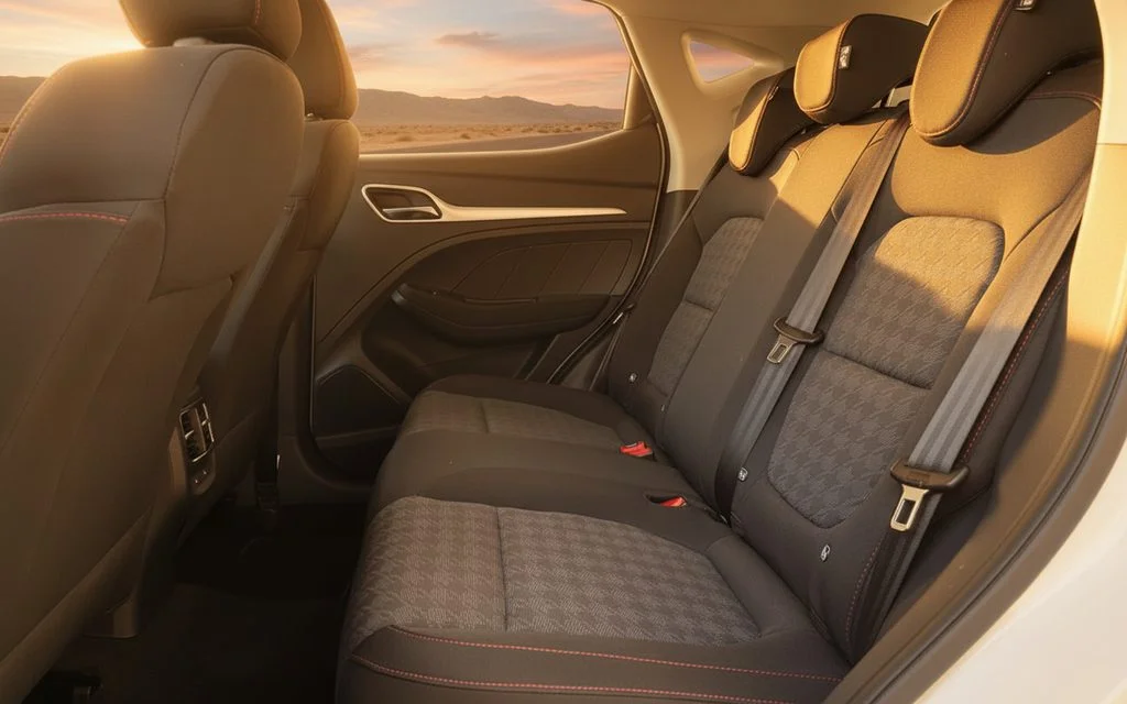 Mg Zs 2024 leather seats and cabin – rental in Dubai