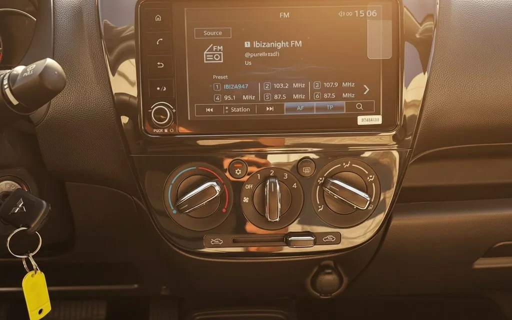 Mitsubishi Attrage 2024 interior view showing trim – rental in Dubai