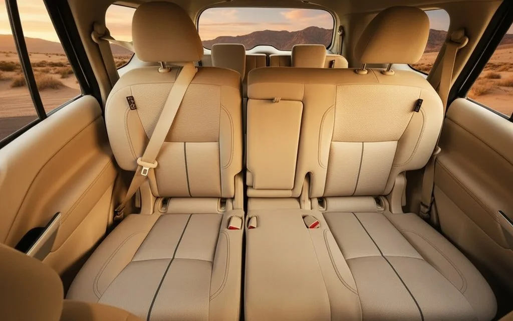Nissan X Terra 2022 interior view showing trim – rental in Dubai