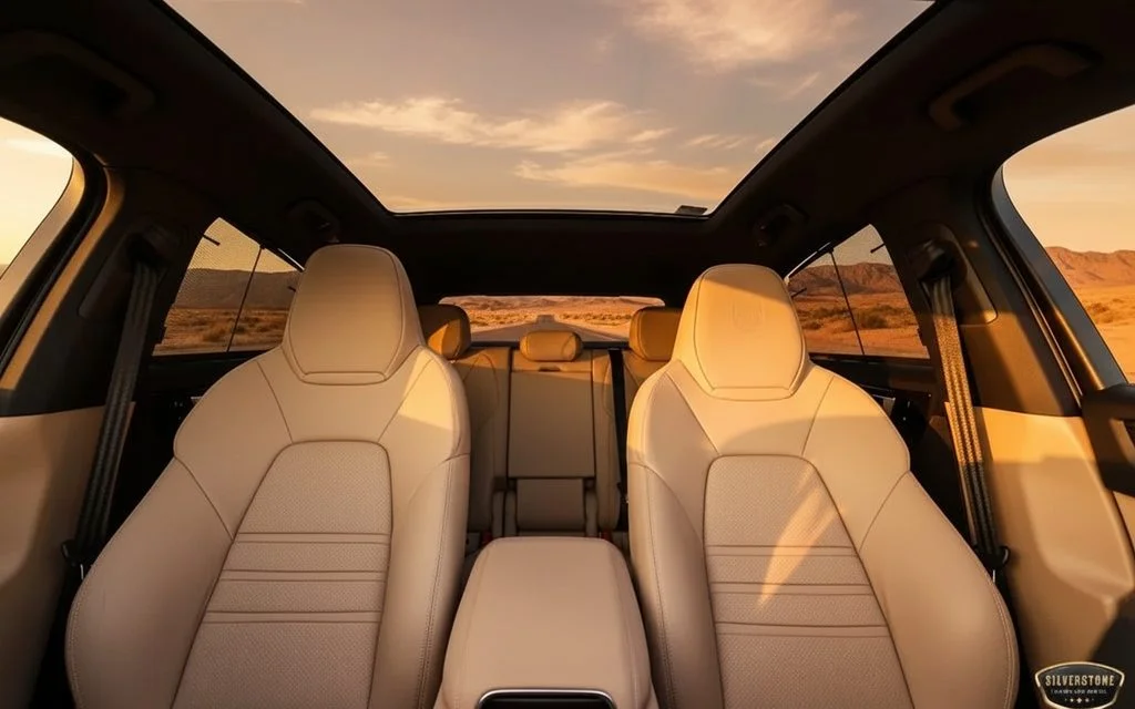 Porsche Cayenne 2022 leather seats and cabin