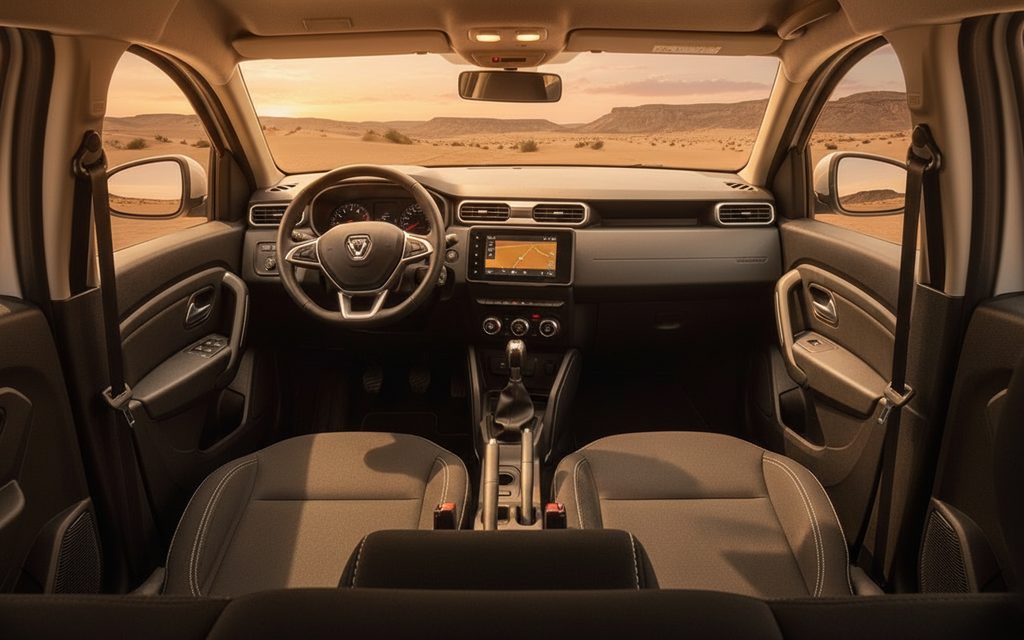Renault Duster 2020 interior view showing trim