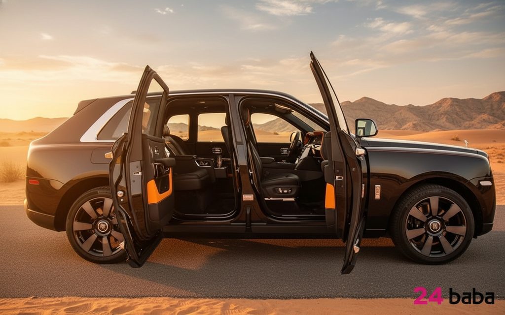 Rolls-Royce Cullinan 2020 Black side profile