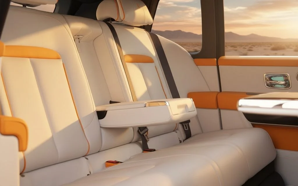 RollsRoyce Cullinan 2024 leather seats and cabin