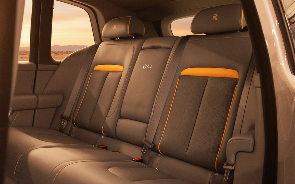 RollsRoyce Cullinan 2024 leather seats and cabin