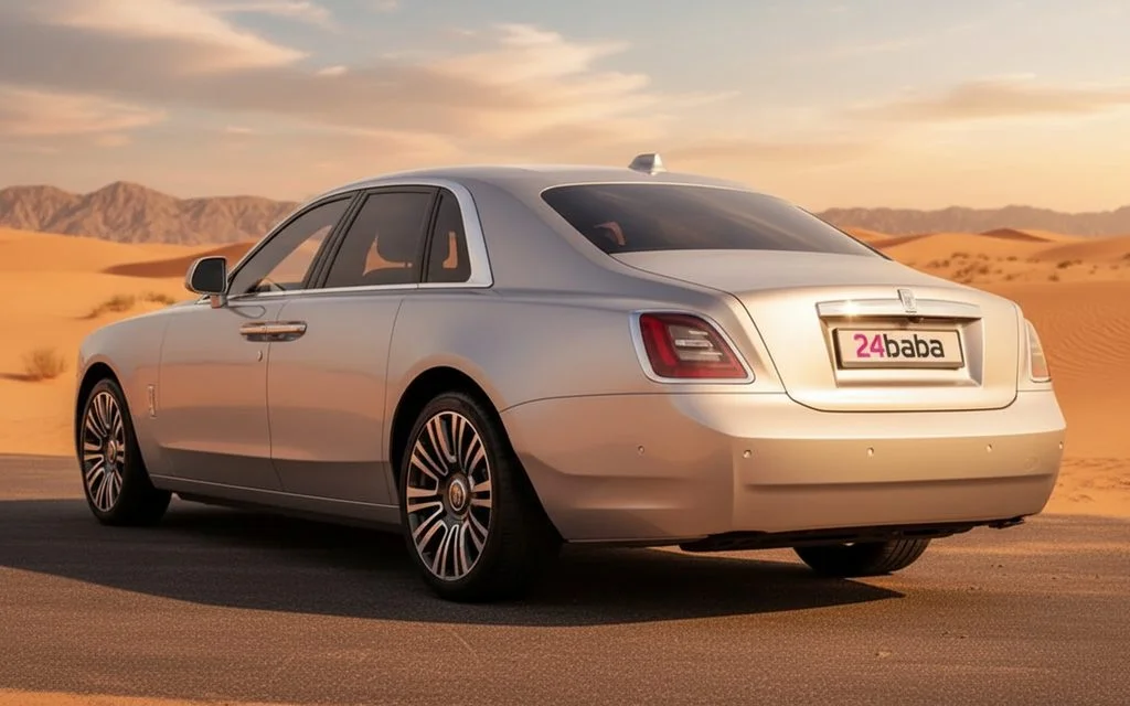 RollsRoyce Ghost 2022 Silver rental in Dubai