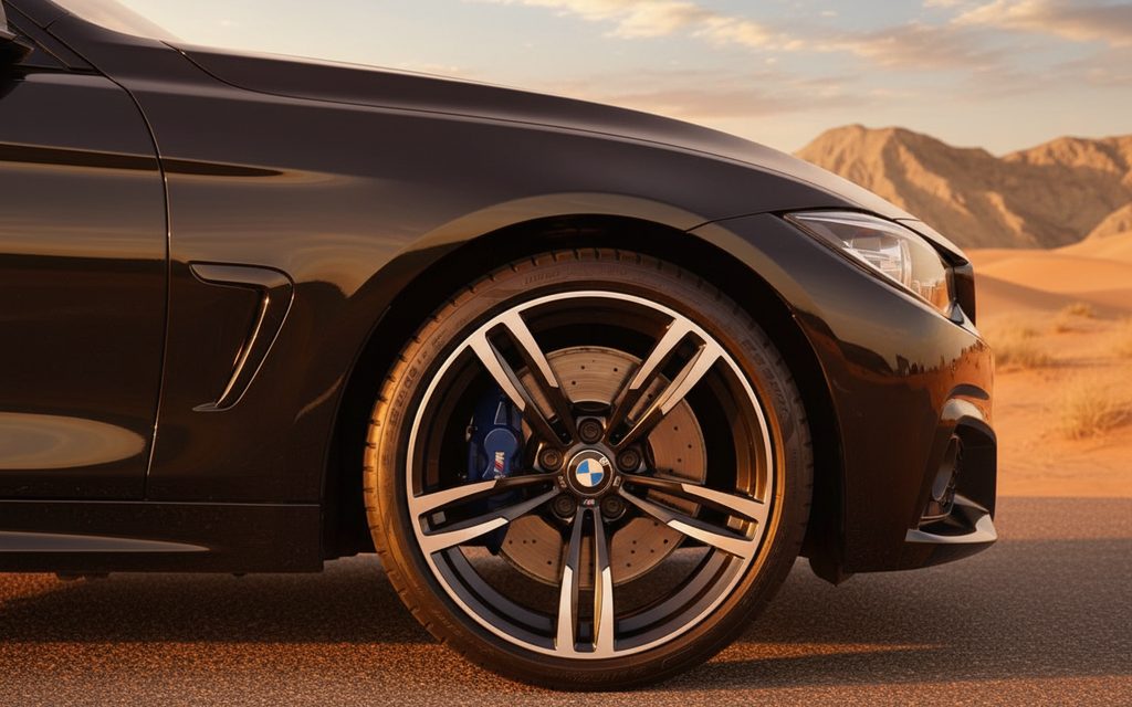 Bmw 430 2025 alloy wheel close up