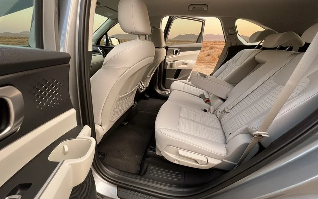 Skoda Kushaq 2023 leather seats and cabin – rental in Dubai