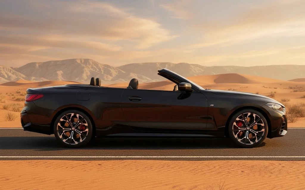 Bmw 430 2025 Black side profile