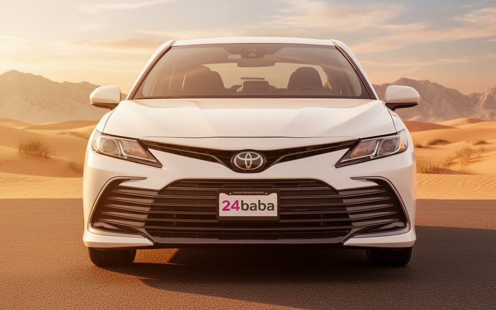 Toyota Camry 2024 White cover image – rental in Dubai