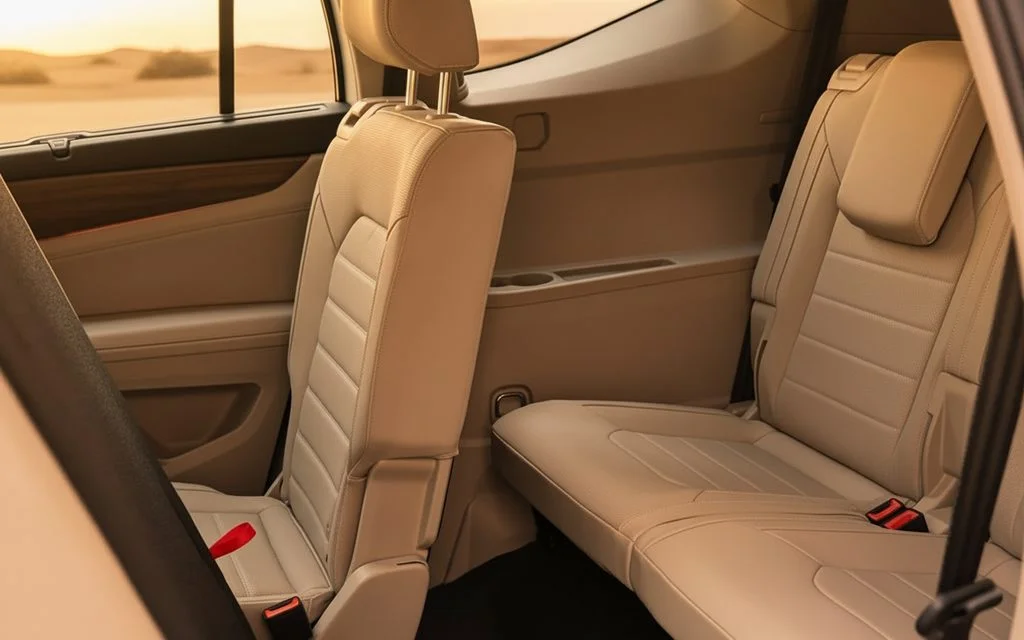 Volkswagen Teramont 2025 leather seats and cabin – rental in Dubai