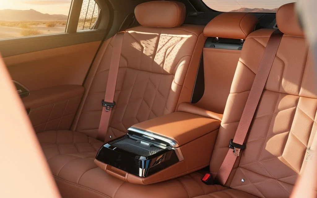 Bmw 740 2023 leather seats and cabin