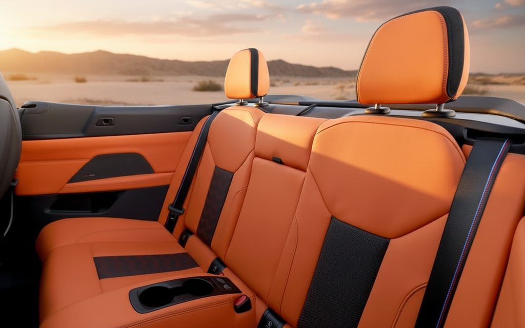 Bmw M4 2024 leather seats and cabin
