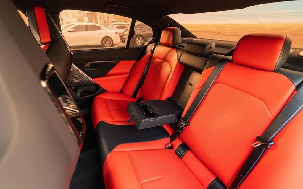 Bmw M5 2025 leather seats and cabin