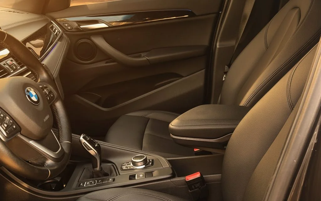 Bmw X1 2021 leather seats and cabin