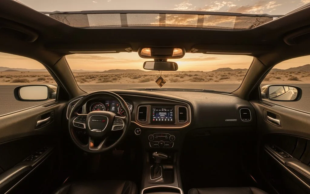 Dodge Charger 2022 interior view showing trim