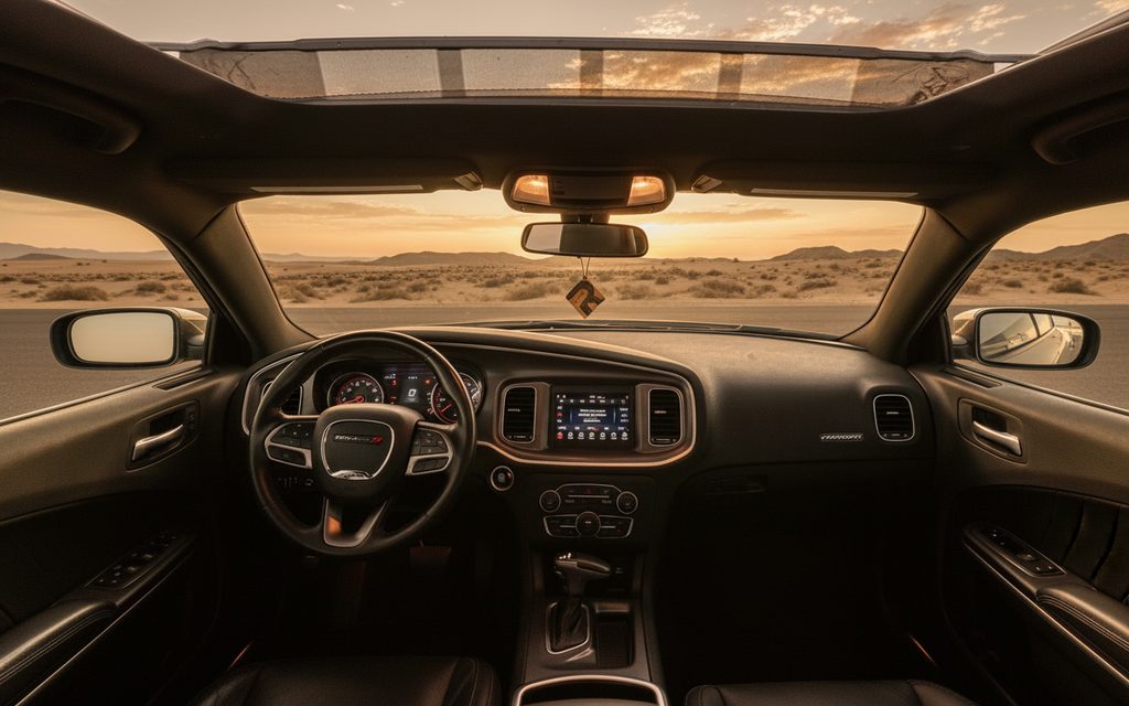 Dodge Charger 2022 interior view showing trim