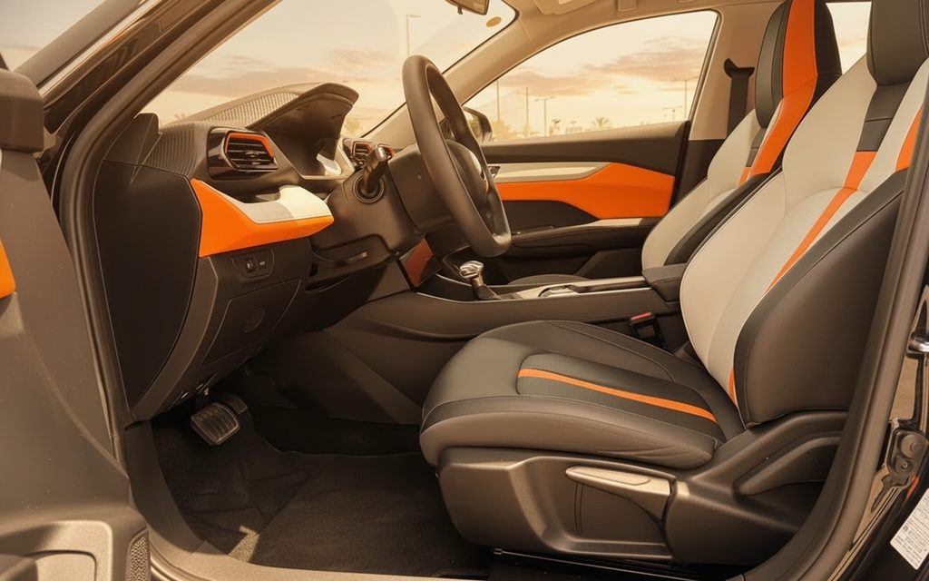 Dongfeng Shine 2026 interior view showing trim – rental in Dubai
