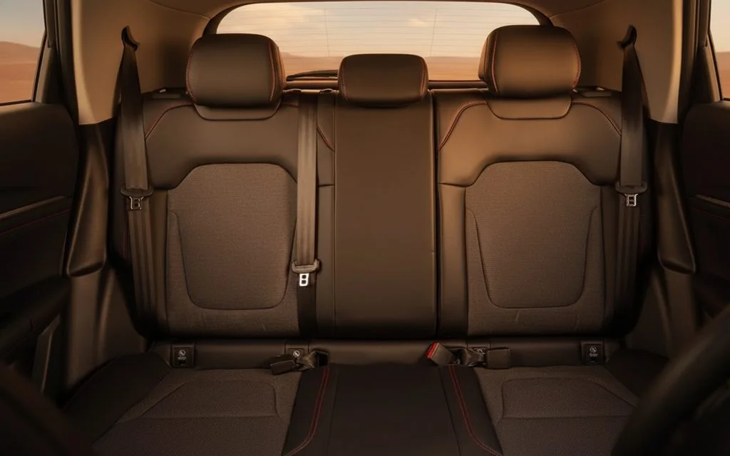 Gac Emkoo 2023 leather seats and cabin – rental in Dubai