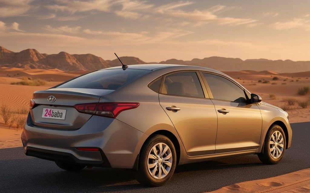 Hyundai Accent 2021 Grey side profile
