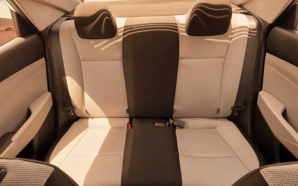 Hyundai Accent 2023 leather seats and cabin