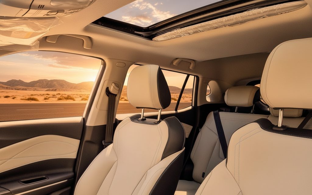 Jac Js4 2023 interior view showing trim – rental in Dubai