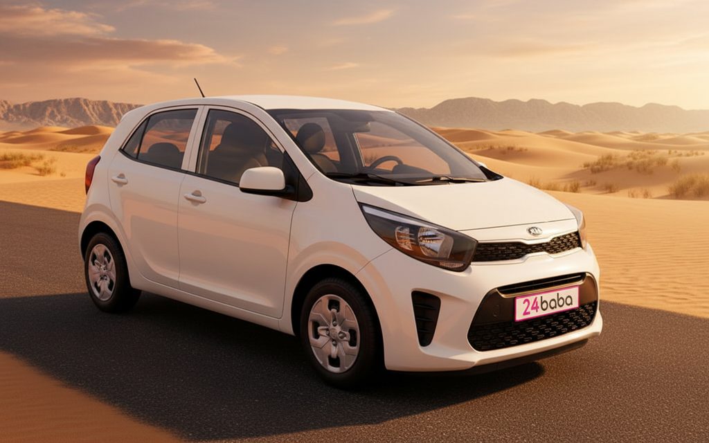 Hire Kia Picanto 2020 White in Dubai