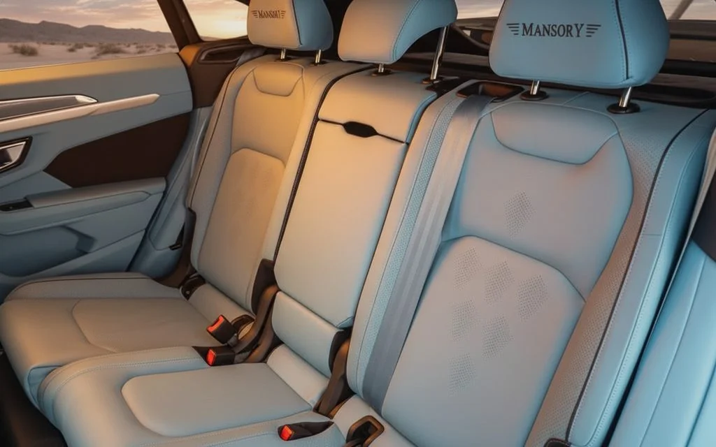 Lamborghini Urus 2022 leather seats and cabin – rental in Dubai