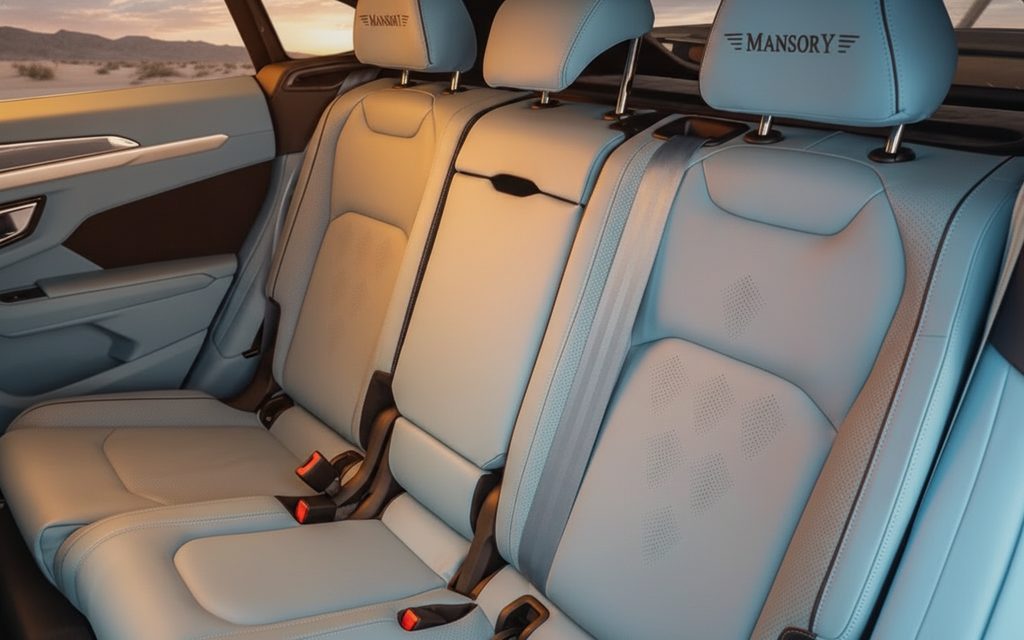 Lamborghini Urus 2022 leather seats and cabin – rental in Dubai