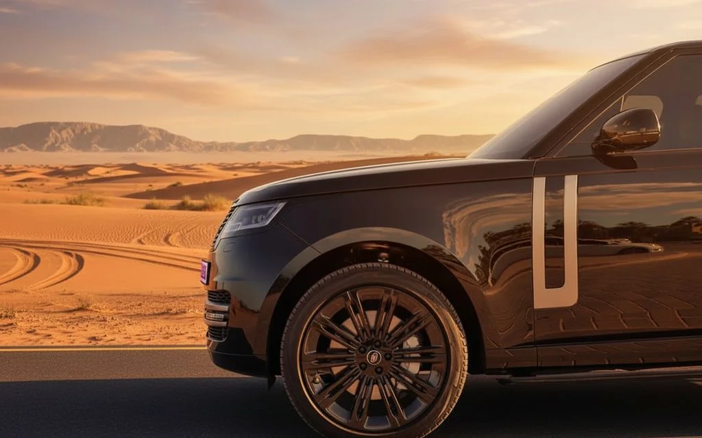 LandRover RangeRoverVogue 2024 alloy wheel close up – rental in Dubai