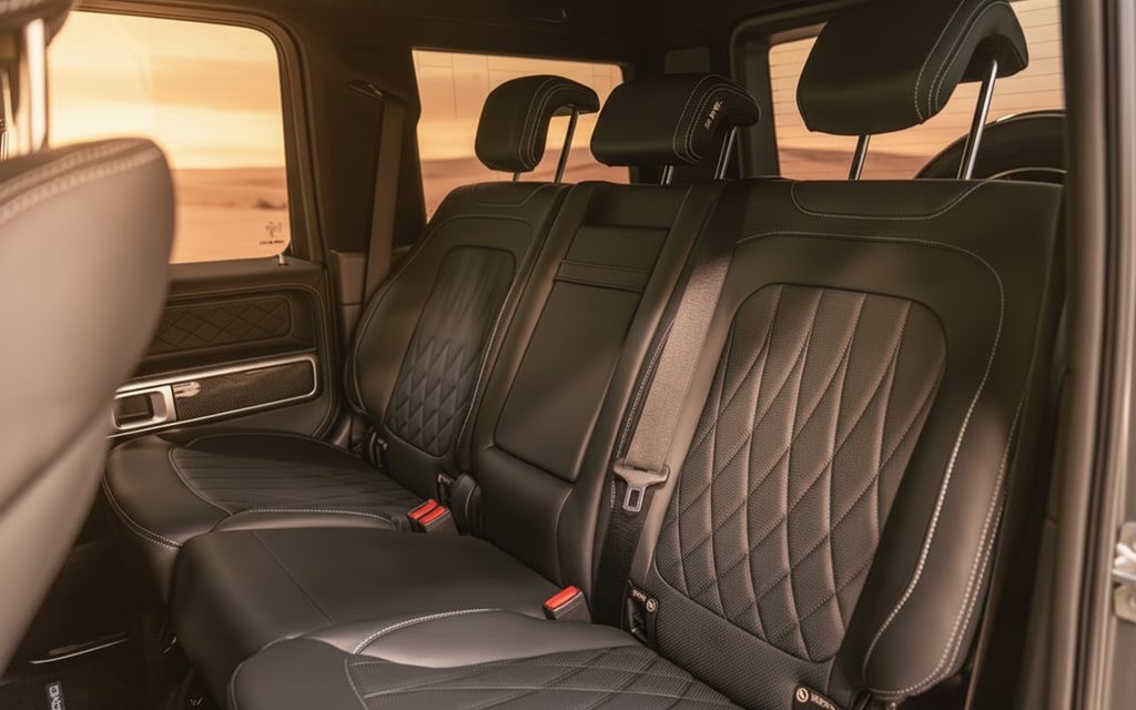 Mercedes G63 2025 leather seats and cabin
