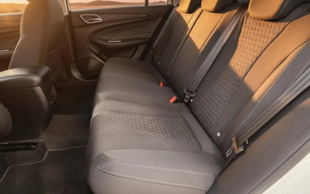 Mg 5 2025 leather seats and cabin – rental in Dubai