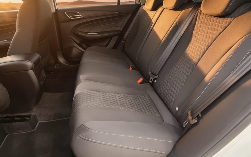 Mg 5 2025 leather seats and cabin – rental in Dubai